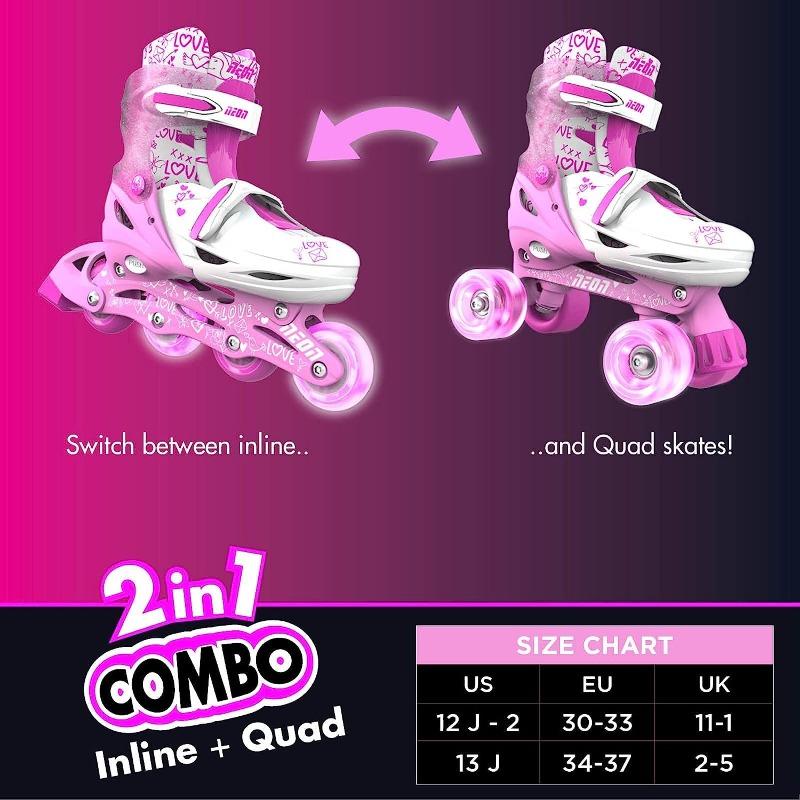 Yvolution Combo Skates - Size 30-33
