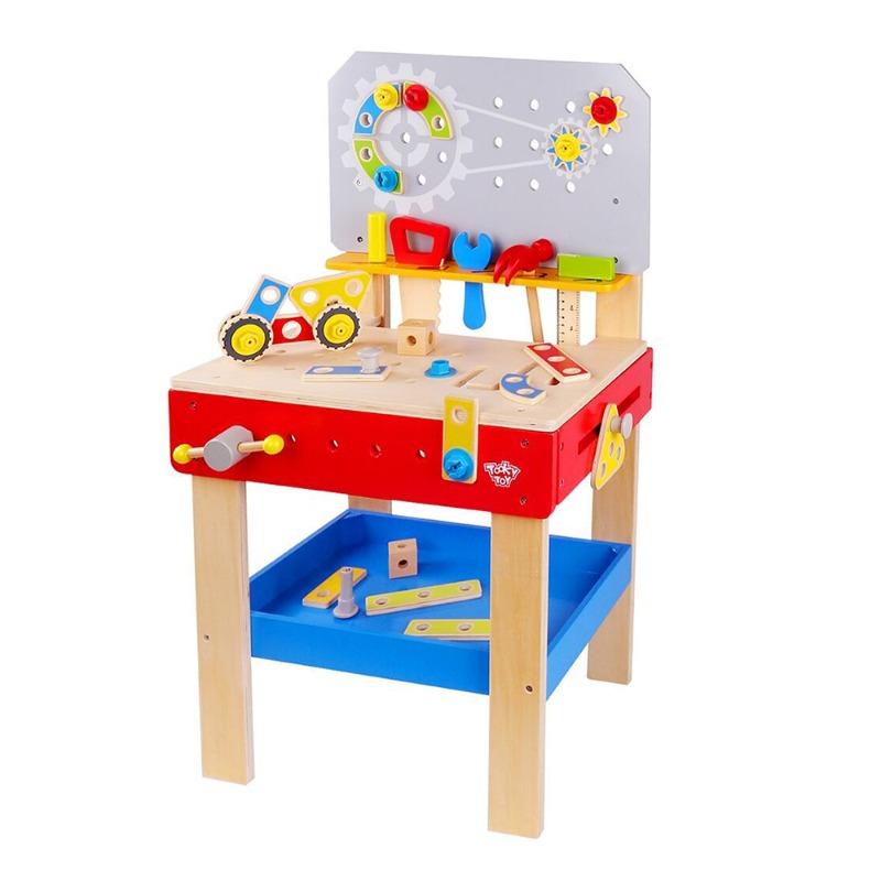 توكي توي - مجموعة طاولة اللعب الخشبية