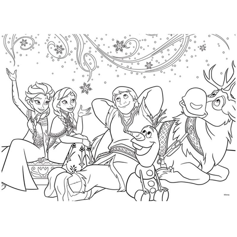 ليسياني - بازل ديزني فروزن على الوجهين 108 قطعة