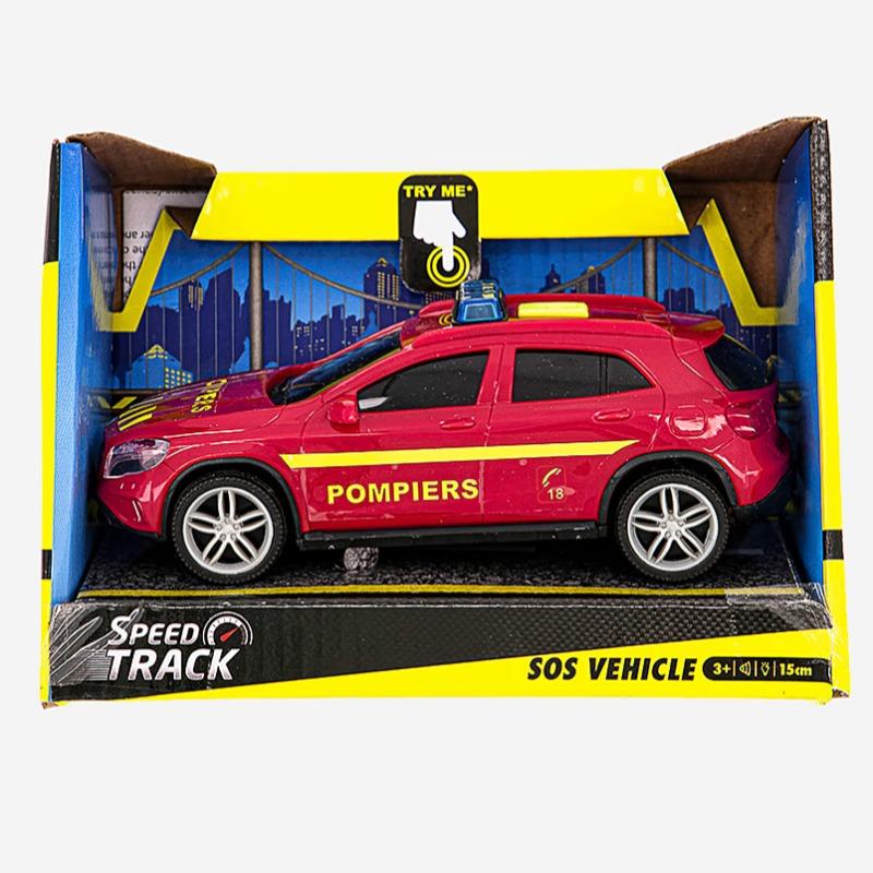 Speed Track Pompiers Vehicle - Multishapes