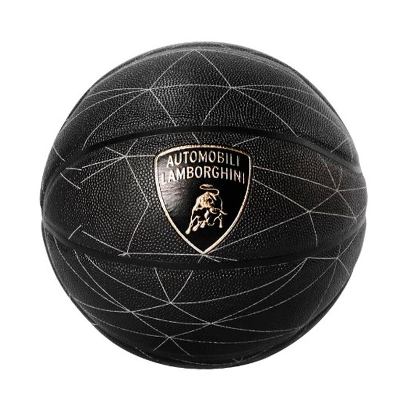 Lamborghini Rubber Basketball Black - Size 5