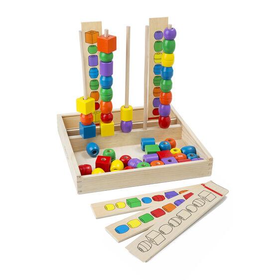Melissa And Doug Bead Sequencing Set Classic Toy