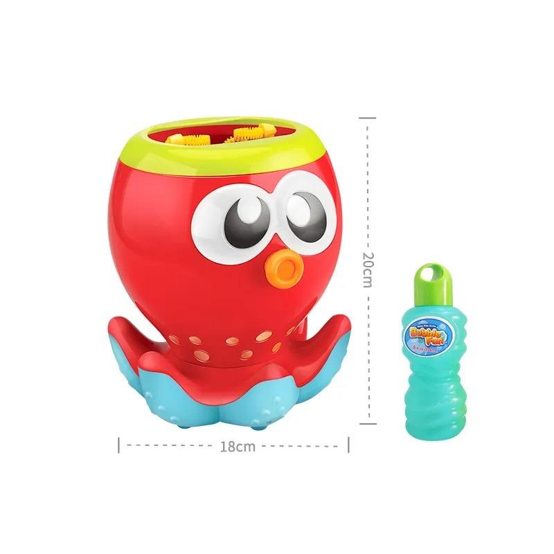 Bubble Fun Octopus Bubble Machine with Light