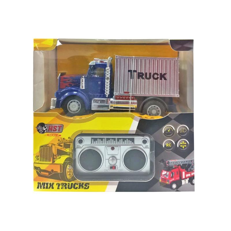 أتش سي تي - شاحنة فور وي مع جهاز تحكم لون أحمر