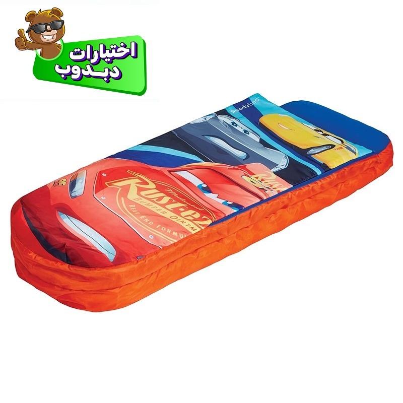Cars Junior Bed - 2 in 1 Inflatable Baby Sleeping Air Bed