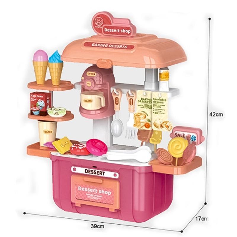 Funny Desert Suitcase Set 38 Pcs