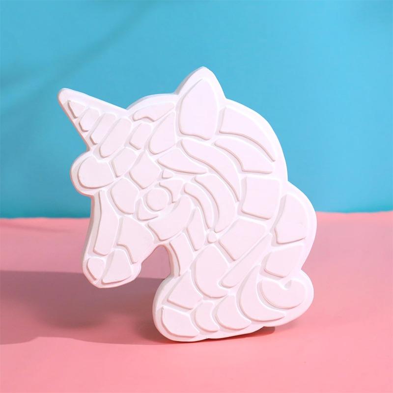 مجموعة تلوين الجبس ستيبينج بتصميم يونيكورن