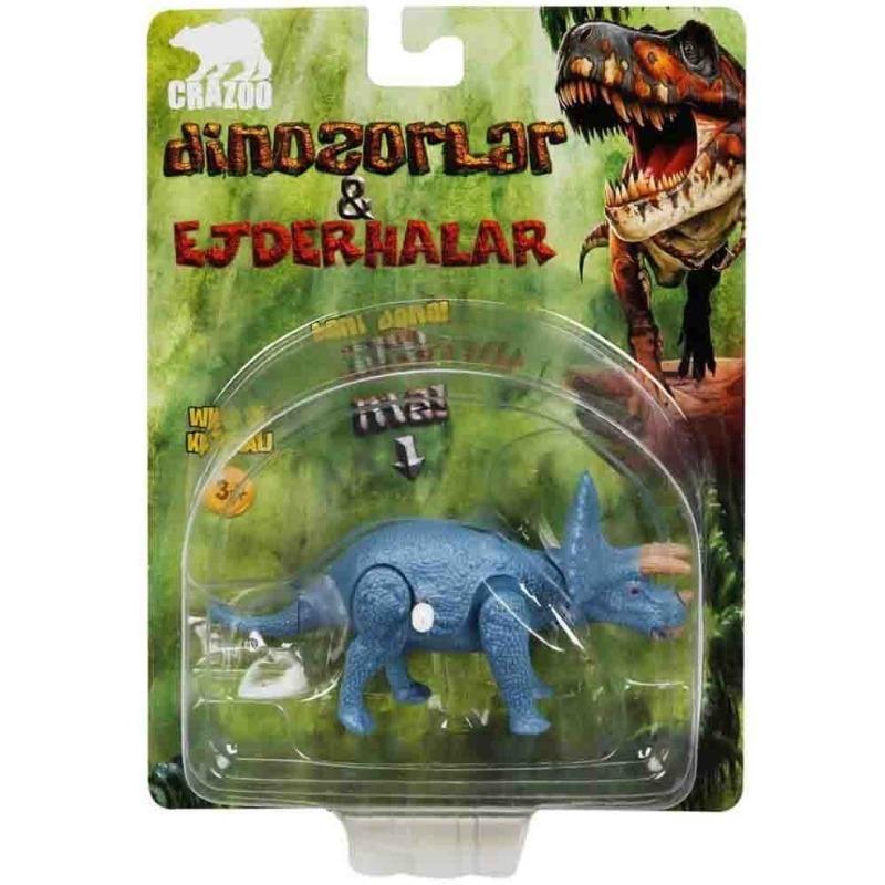 Dinosaur Planet Wind Up Toy - Blue