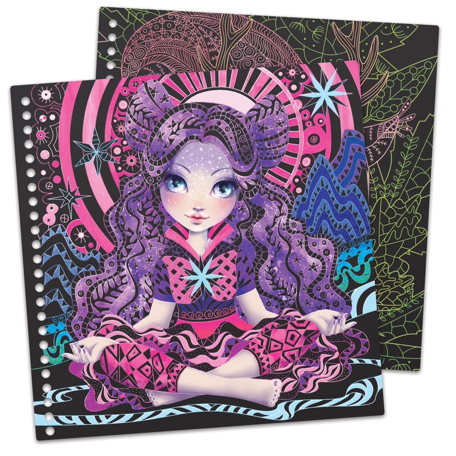 Nebulous Stars -Zen Scratch And Sketch Art Book