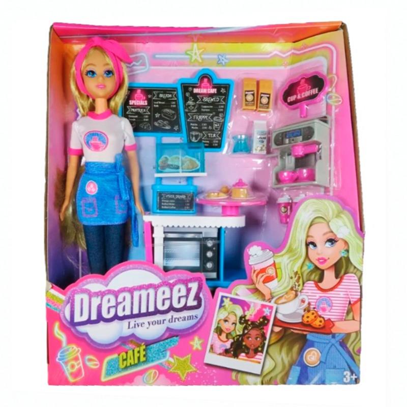 Funville Dreameez Coffee Set Dolls Playset - 29 cm