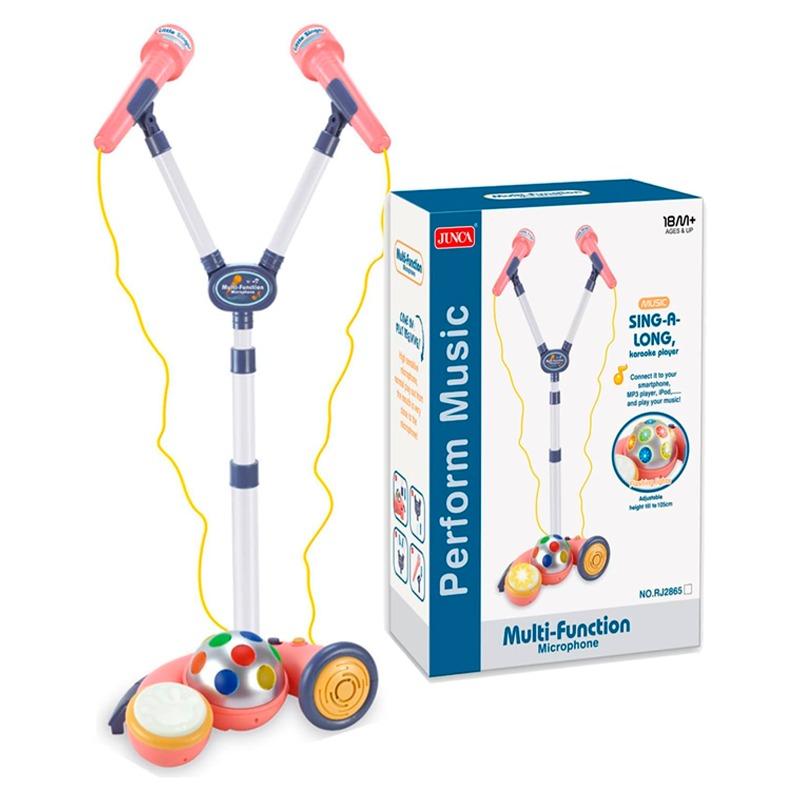 مجموعة الأدوات الموسقية متعددة الوظائف لون وردي