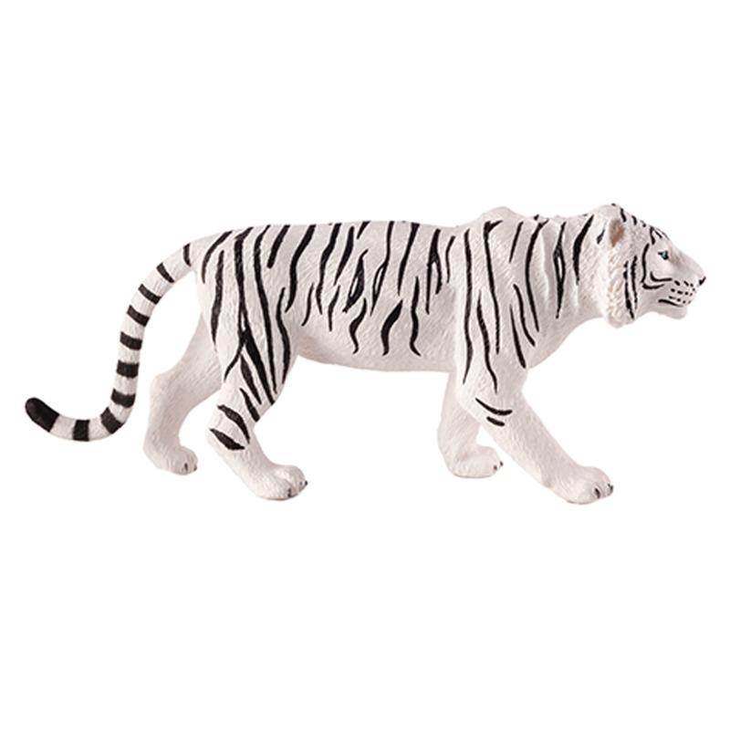 Mojo Tiger Toy Figure - Black And White