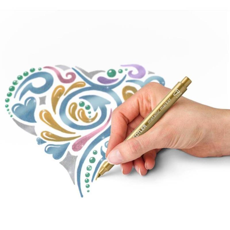 Staedtler Shade Metallic Color Marker - 5 colors