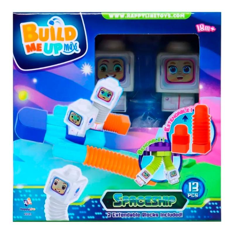 بيلد مي أب - مجموعة كتل بناء السفينة الفضائية 13 قطعة
