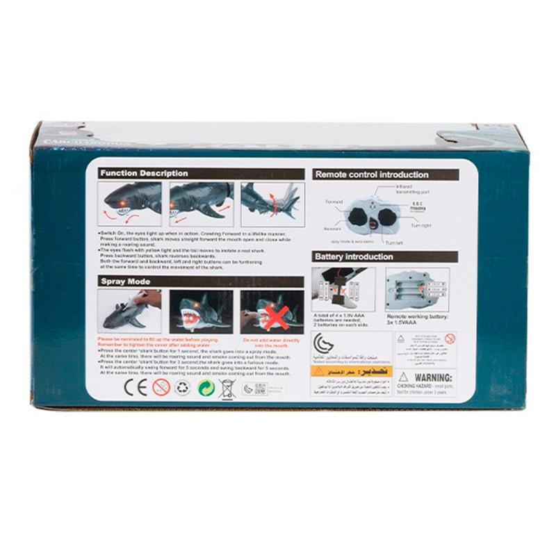 Remote Control Shark - Black