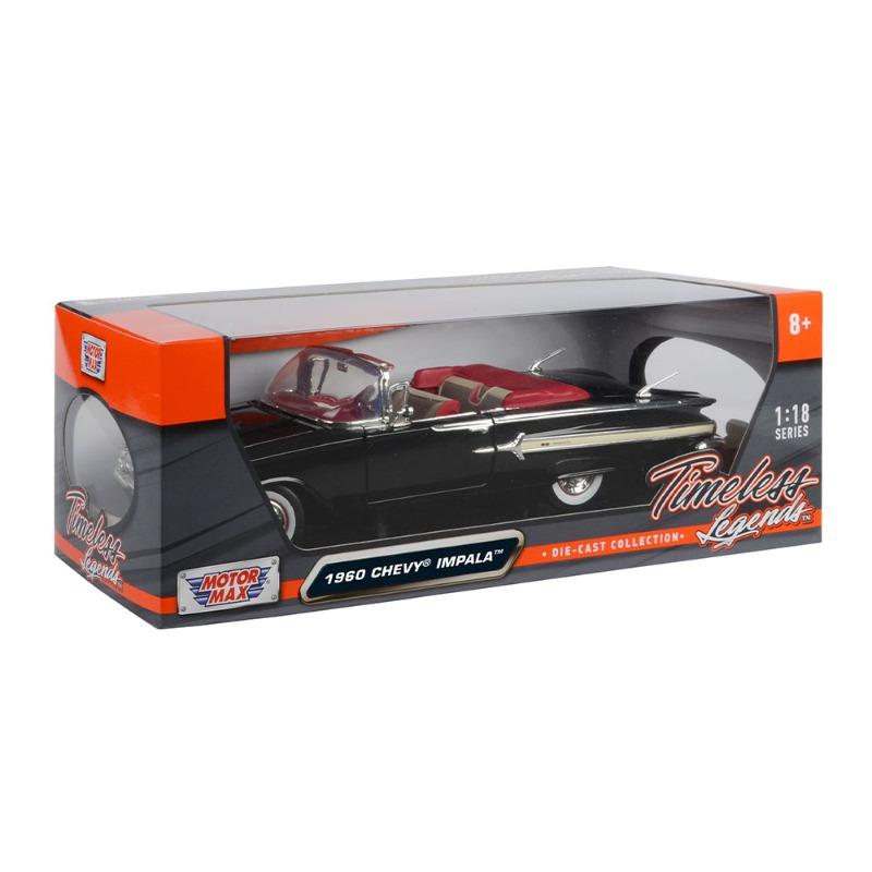Motormax 1:18 1960 Chevy Impala - Assorted
