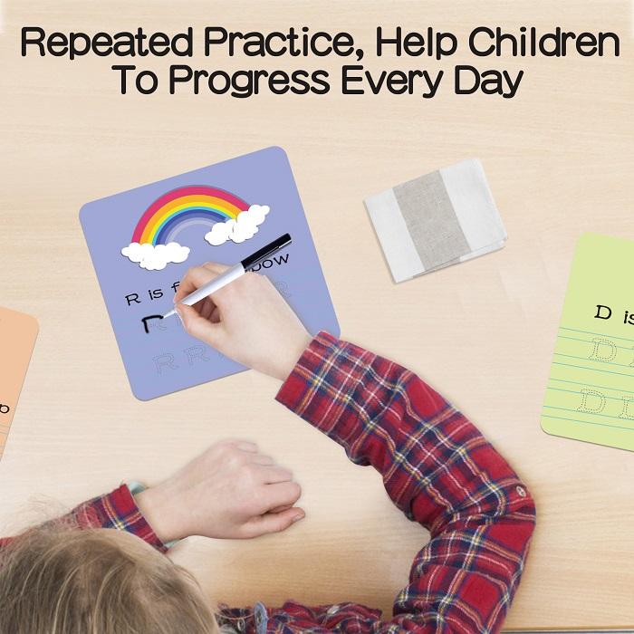 Wiple Clean Early Learning Cards - ABC