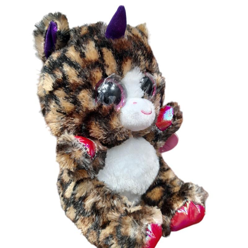 كدلي لوفبليس - دمية قطيفة يونيكورن لون بني