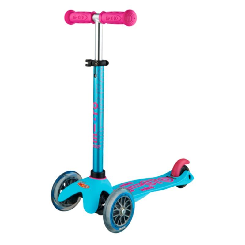 Micro Maxi Mini Micro Deluxe LED Scooter - Turquoise