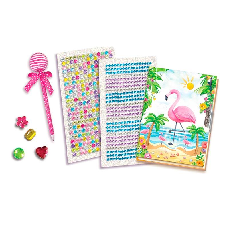 Style Up Your Own Diary - Flamingo