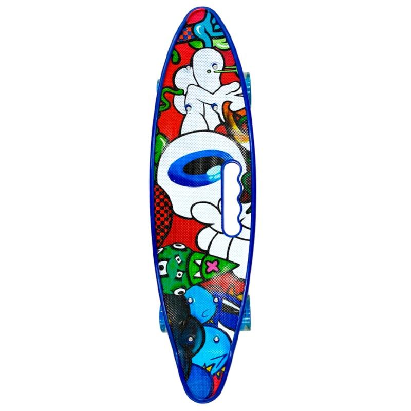 Infinity Skateboard Mix Color Wheel With Light - Multishapes