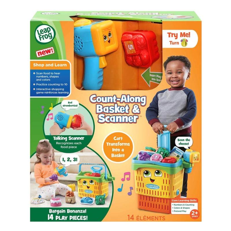 LeapFrog Count Along Basket And Scanner