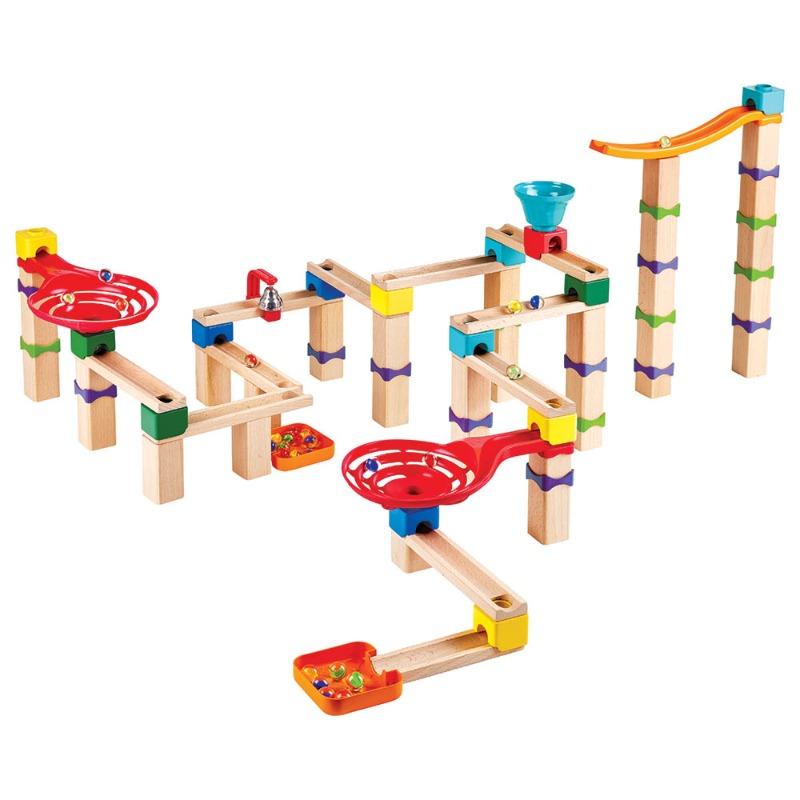 Hape Tricks N Twists Marble Track 129 Pcs