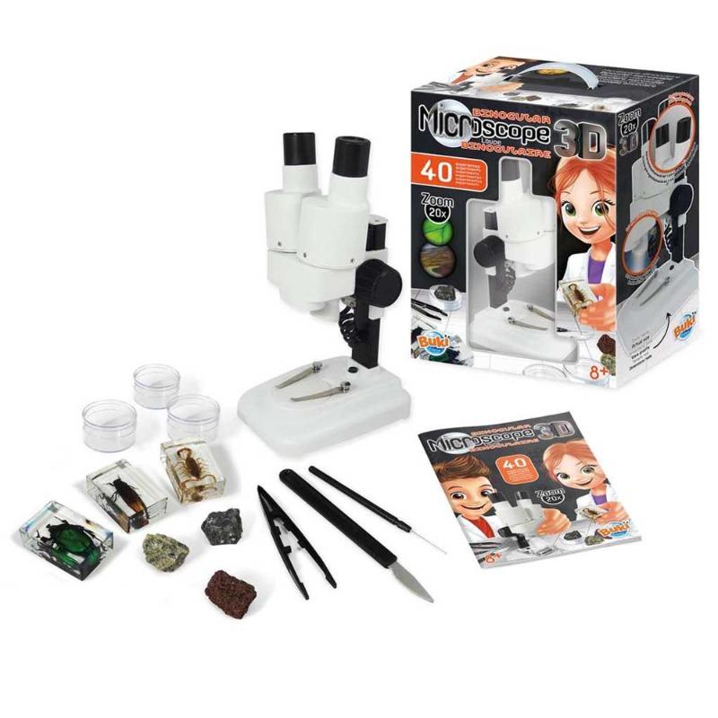 Buki France Binocular Microscope -40 Scientific Experiments