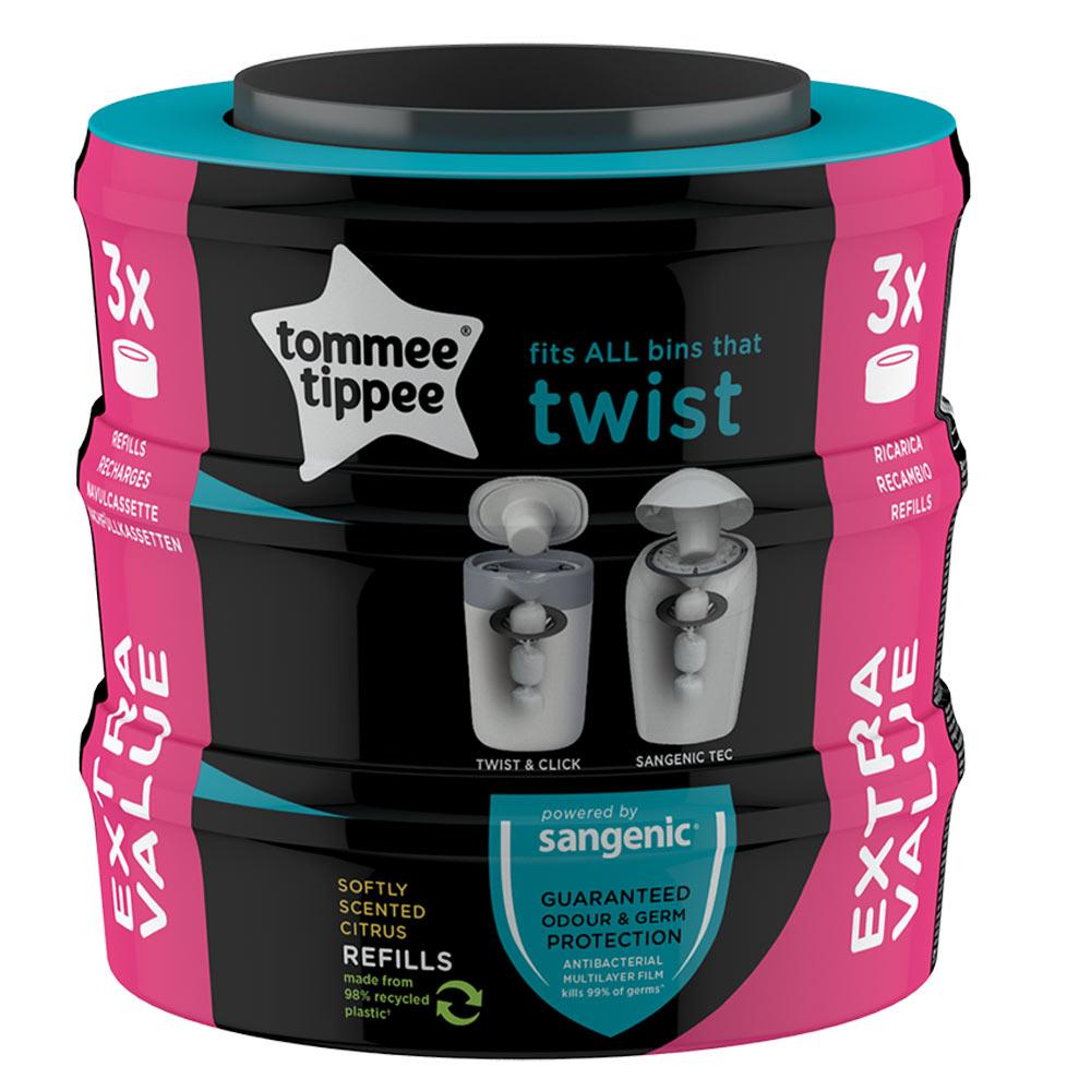 Tommee Tippee Sangenic Universal Cassette 3 Pcs