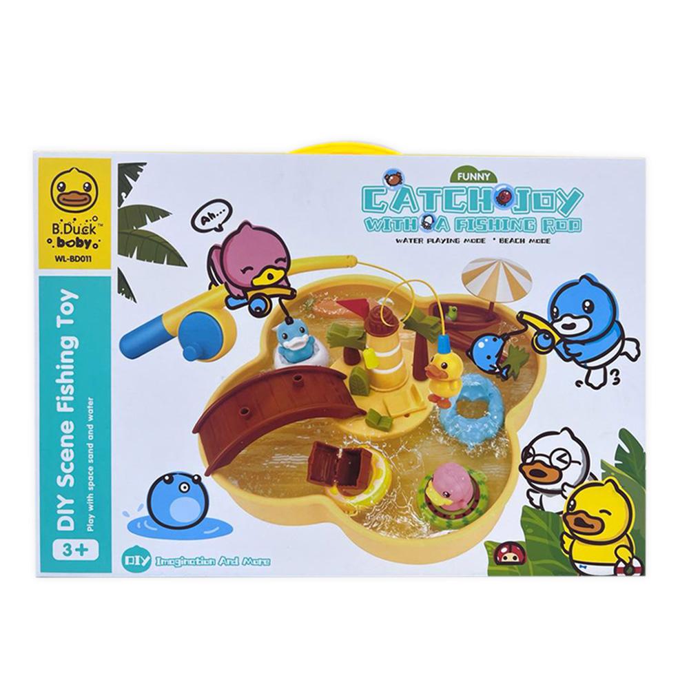 B Duck Baby Diy Scene Fishing Toy