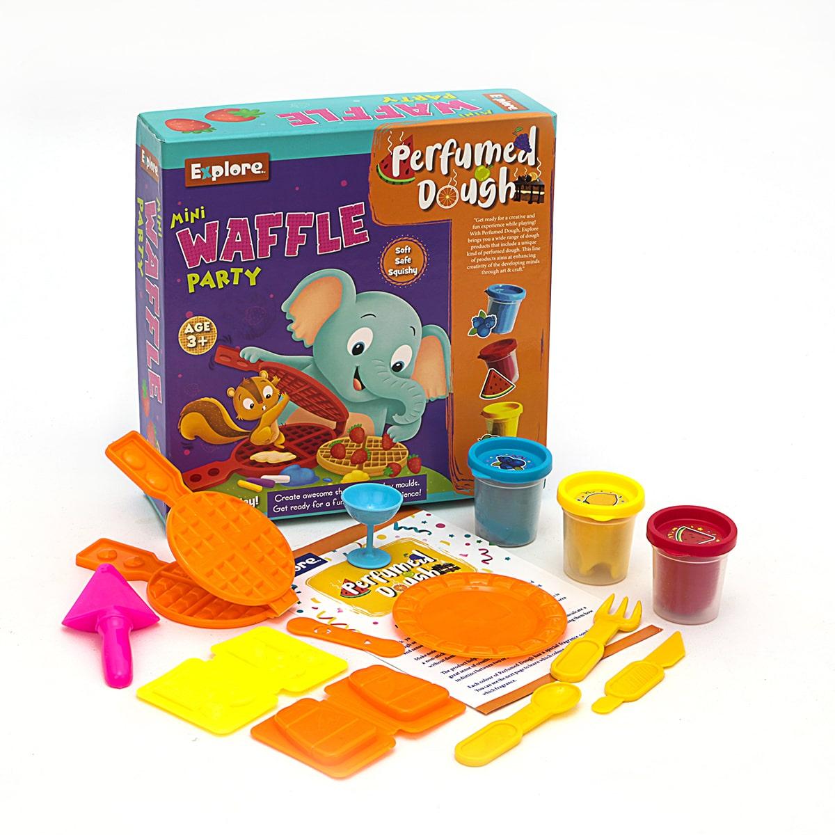 إكسبلور - مجموعة صنع صلصال الوافل