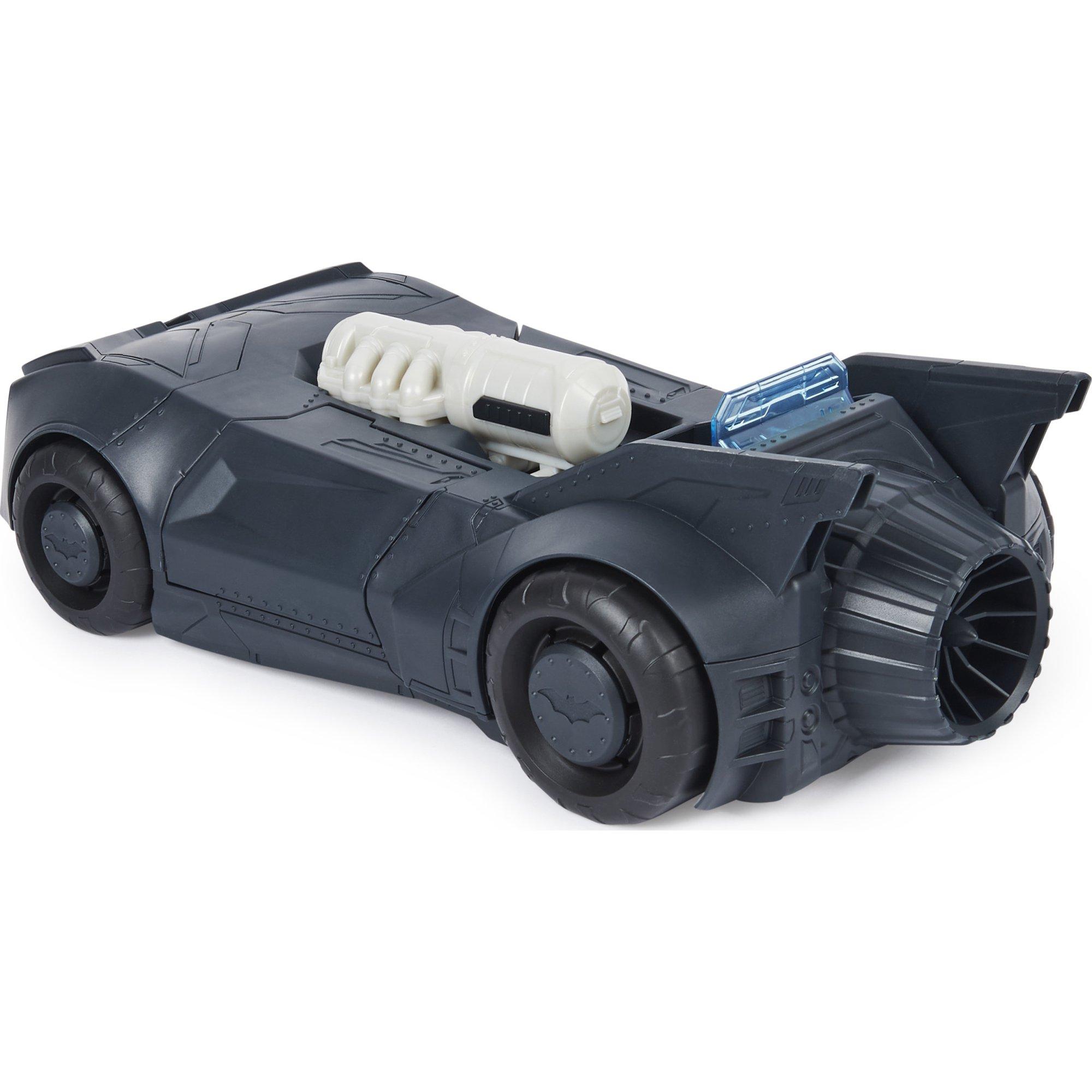 DC Batman Tech Defender Batmobile Car With Blaster Launcher