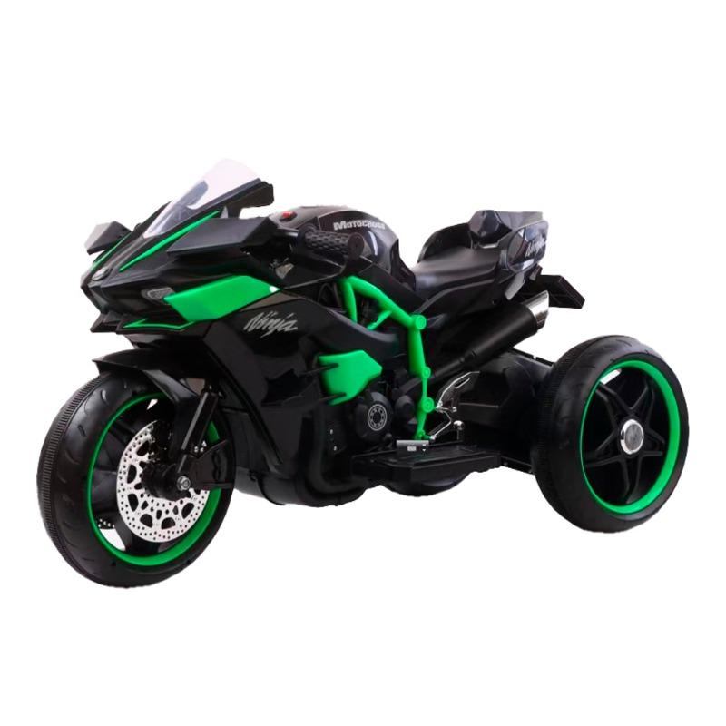 فيرست درايف - دراجة كاواساكي نينجا 12 فولت ليذر فوم ويل