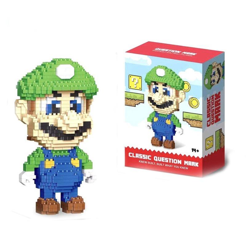 سوبر ماريو بروس مجموعة مكعبات لويجي السحرية 4550 قطعة