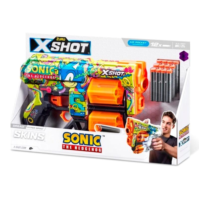X-Shot Skins Dread Sonic (12Darts)-Multi Color