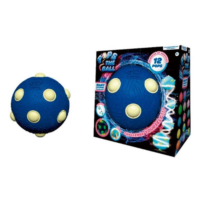 Pops the Ball Stress Ball 10 Cm- Multiple Colors