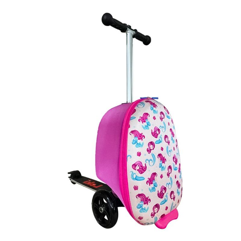 Eva Scooter Suitcase Mermaid - 19 Inch
