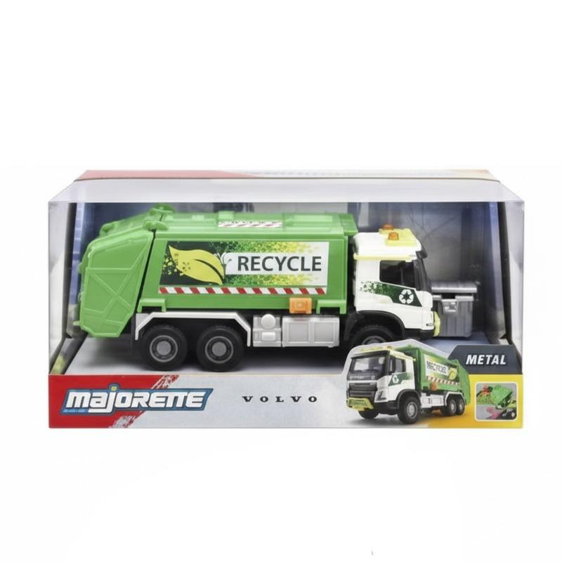 شاحنة فولفو إف إم إكس لجمع القمامة.