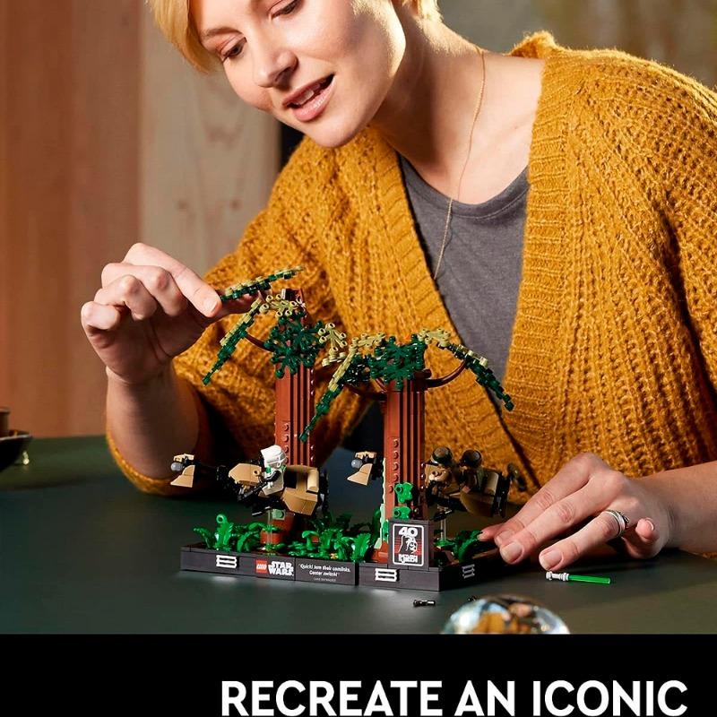 LEGO Endor Speeder Chase Diorama 75353