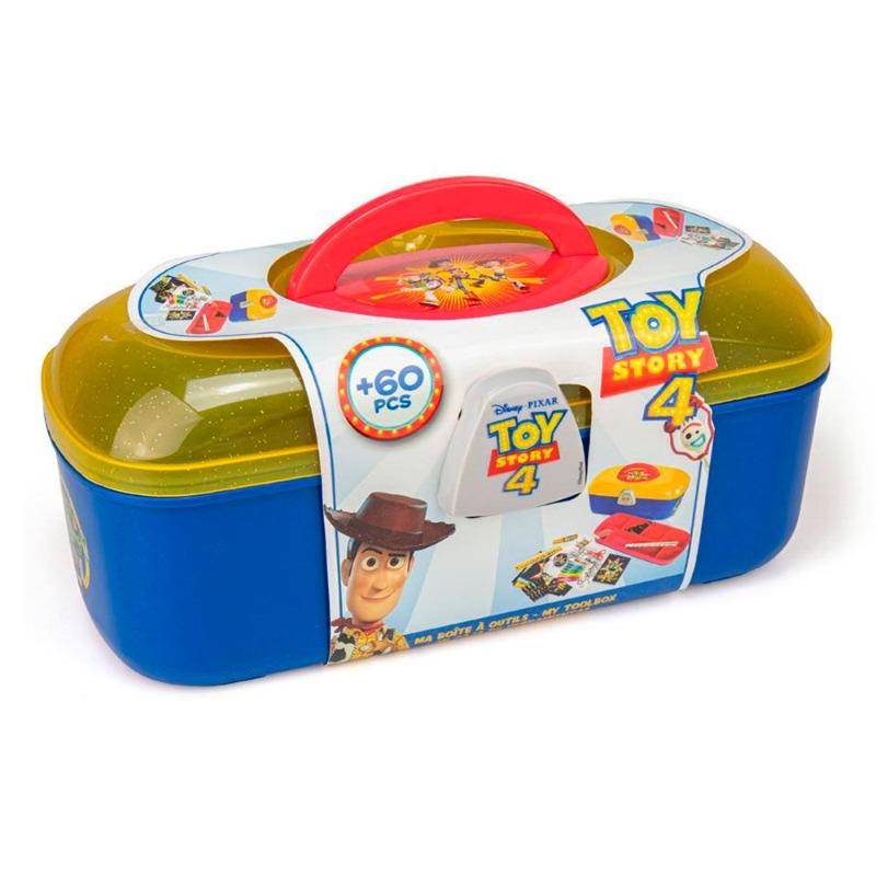 ديزني توي ستوري 4 صندوق القرطاسية - 60 قطعة