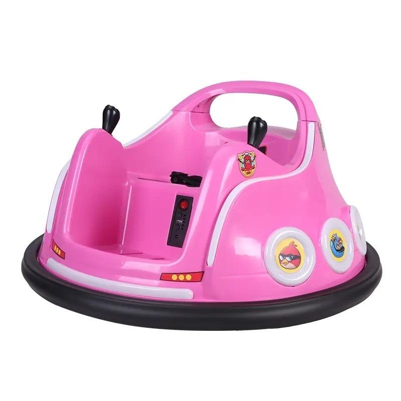 Tobbi Kids Angry Bird Bumper Car 6v -Pink