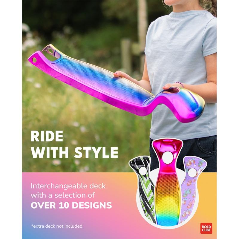 بولد كيوب - سكوتر ثلاثي العجلات قابل للطي دارك نايت