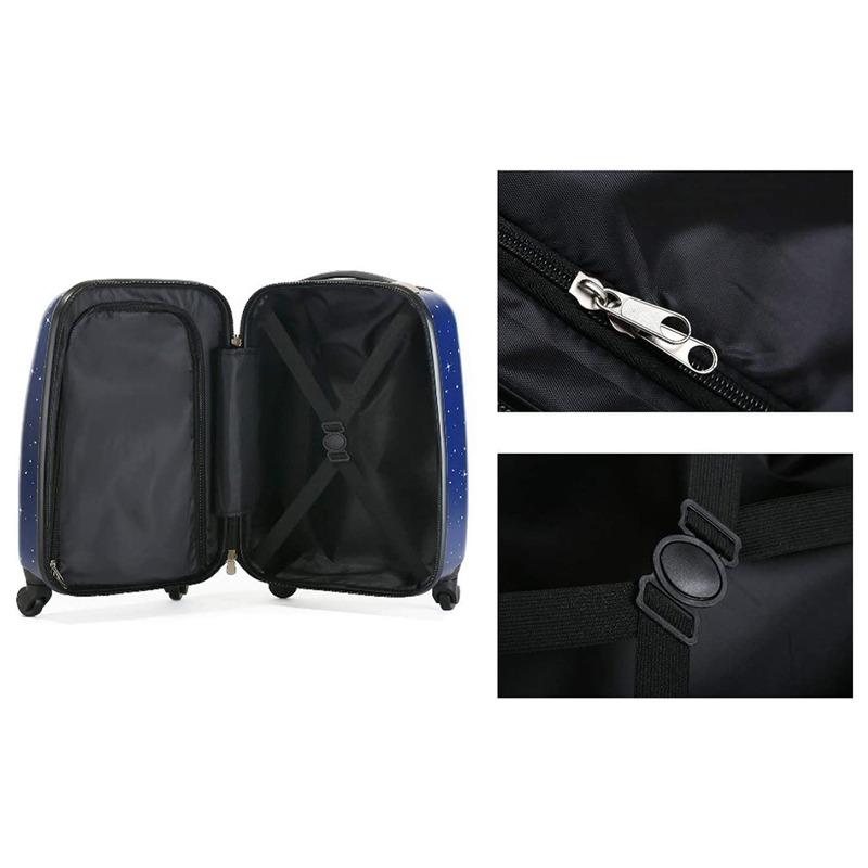 مجموعة حقائب بتصميم الديناصورات لون أزرق - حزمة حقيبتين