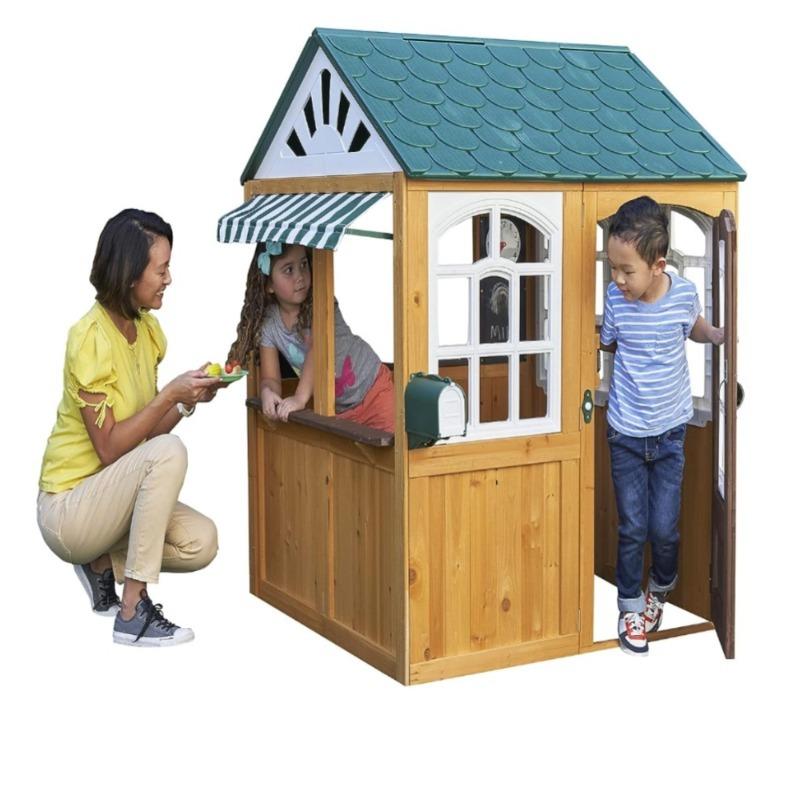 كيد كرافت - المنزل الخشبي الخارجي المطل على الحديقة