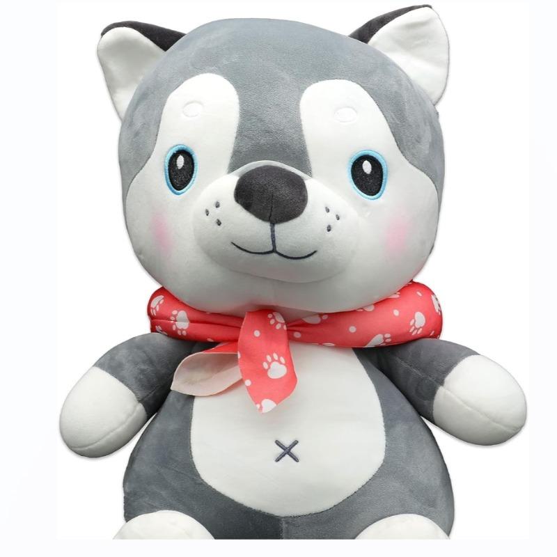 Cuddles - Marshmallow HUSKY 24CM - Assorted