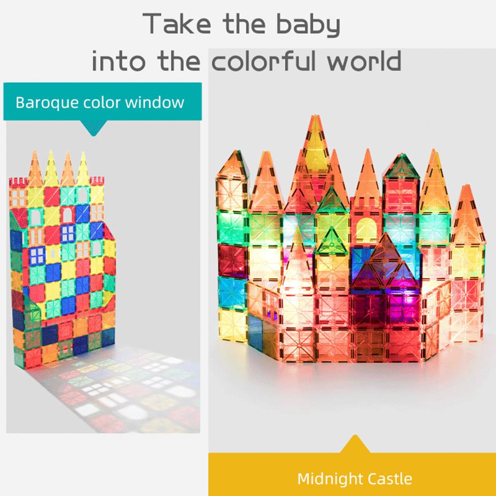 On Shine 3D Magnetic Building Tiles 32 Pcs