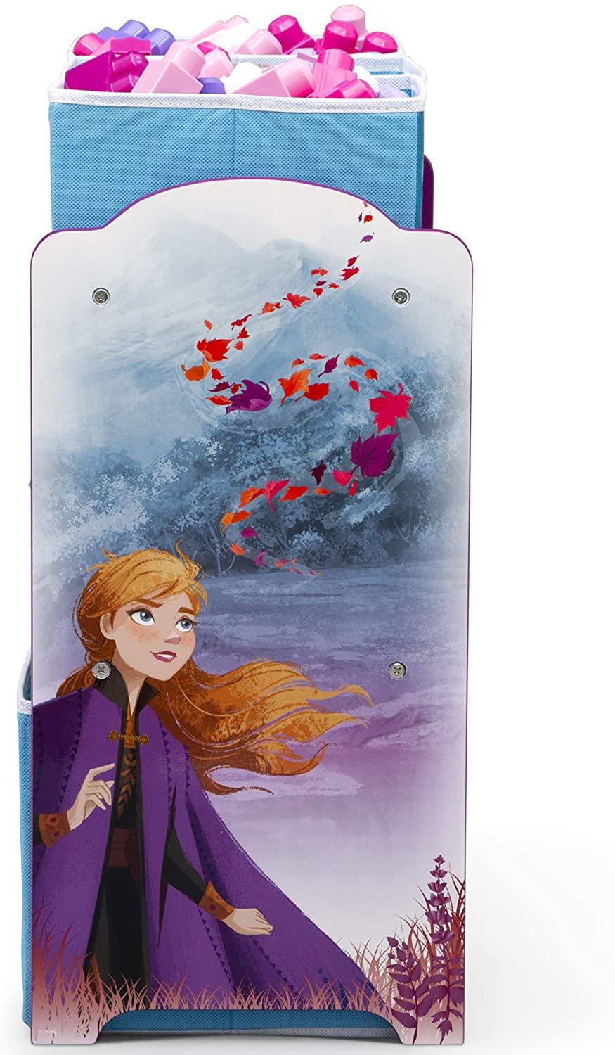 ديزني فروزن 2 - صندوق تخزين العاب الأطفال - متعدد الصناديق