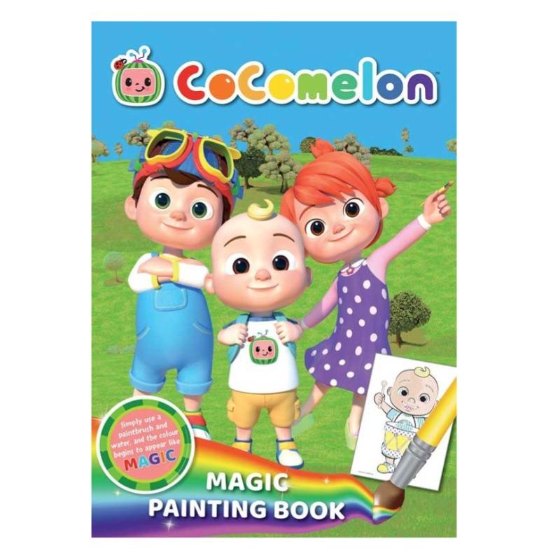 Cocomelon Magic Painting Book