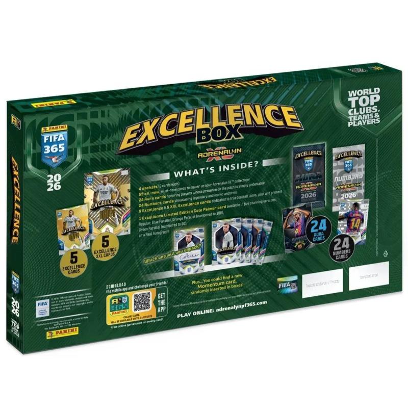 Panini FIFA 365 Adrenaline XL 2026 Excellence Box