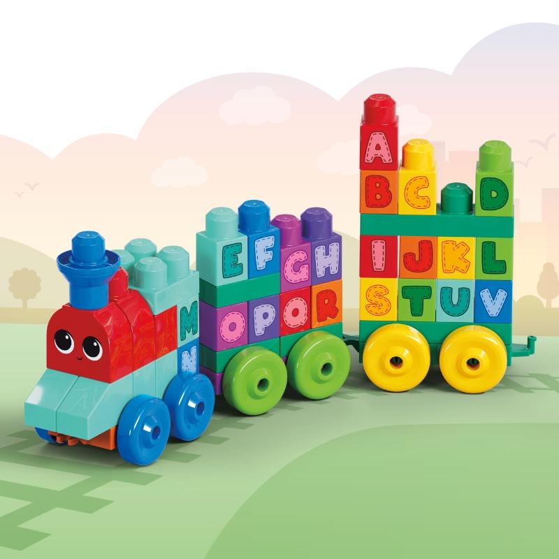Mega Bloks ABC Learning Train